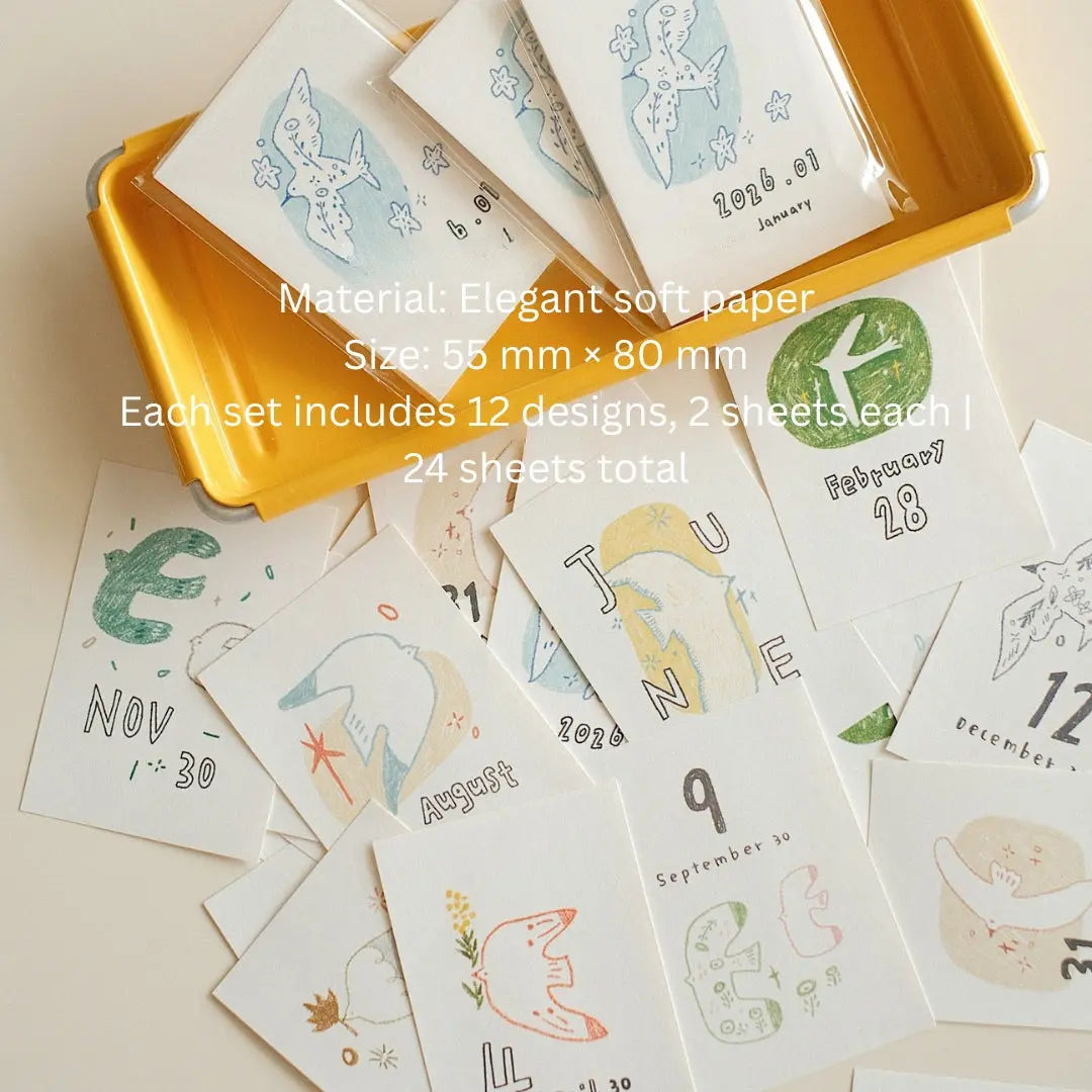 Flying Birds Memo Pad Sets ChicChoi