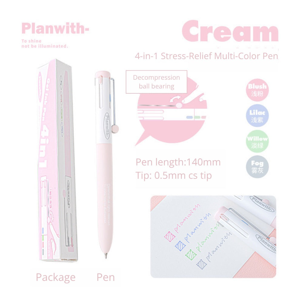 The Mindflow 4-in-1 Stress-Relief Pen