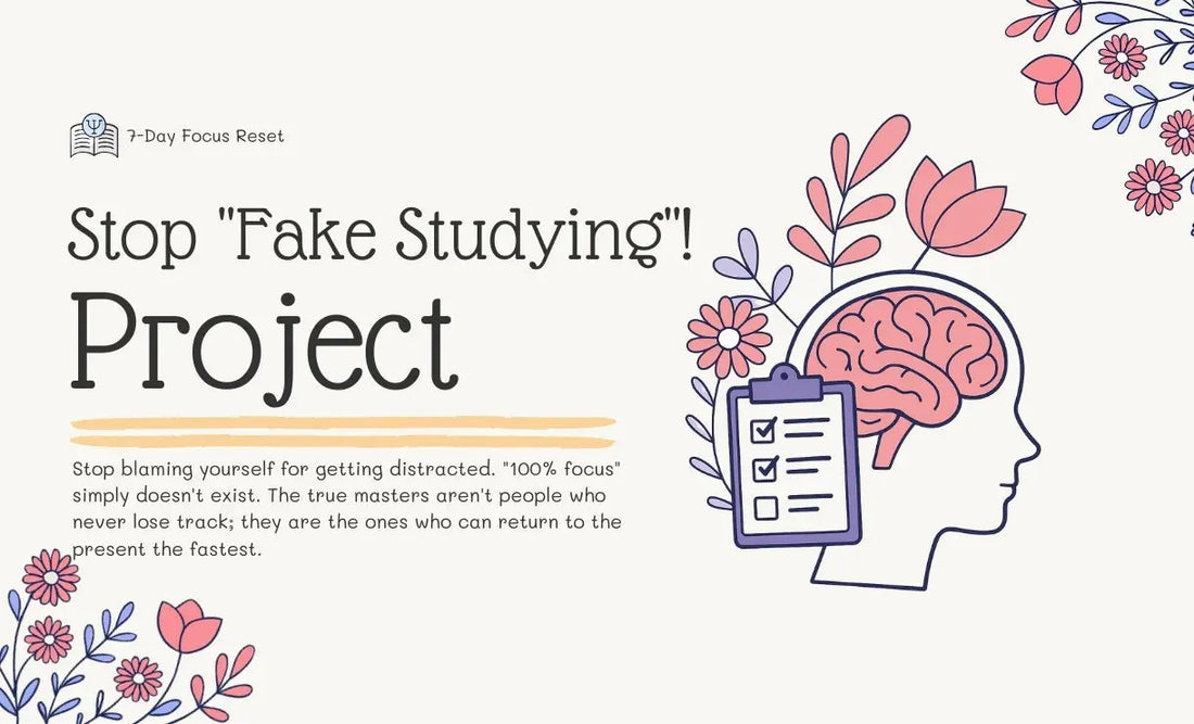 Stop "Fake Studying"! - Try this 7-Day Focus Reset ChicChoi
