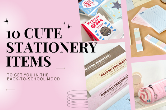 10 Cute Stationery Items To Get You In The Back-To-School Mood