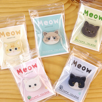 Original Cute Acrylic Cat Clips