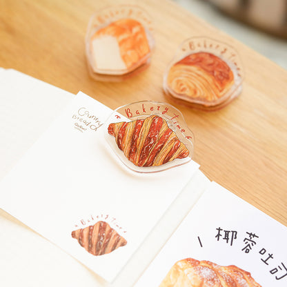 Cute Acrylic Clip Bread Series - 24 Type