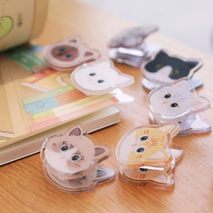 Original Cute Acrylic Cat Clips