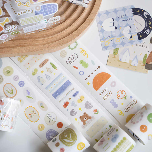 Forest Party Washi Tapes