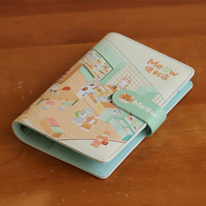 A6 Planner Binders, Leather Notebook Cover | Convenience Store Collection