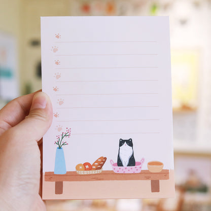 Pastoral Cats Notepad, 100p