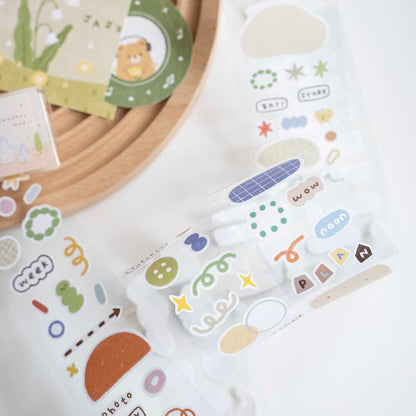 Forest Party Washi Tapes