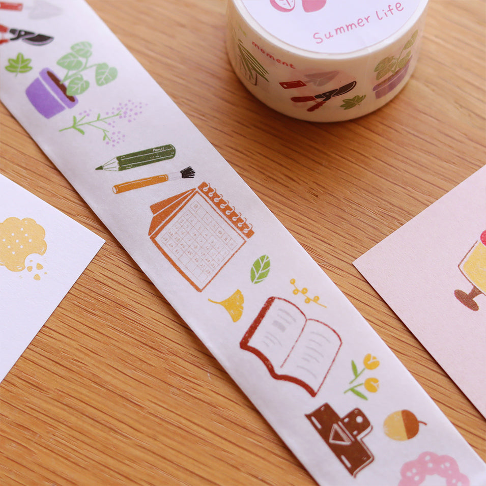 Pastoral Life Coffee Dessert Washi Tape