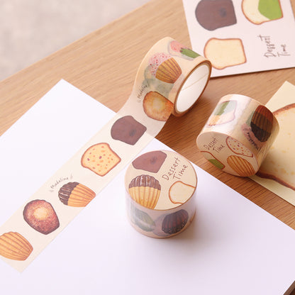 Madeleine Pound Cake Original Illustration Washi Tape