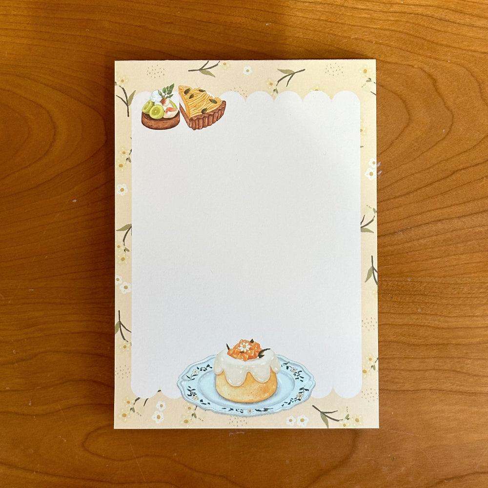 Dessert A6 Notepad, Non-sticky Note Paper