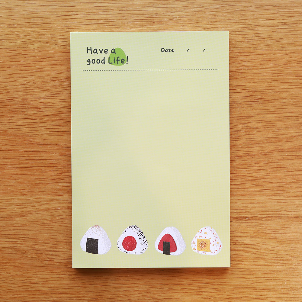 A5 Sushi Notepad, Planner