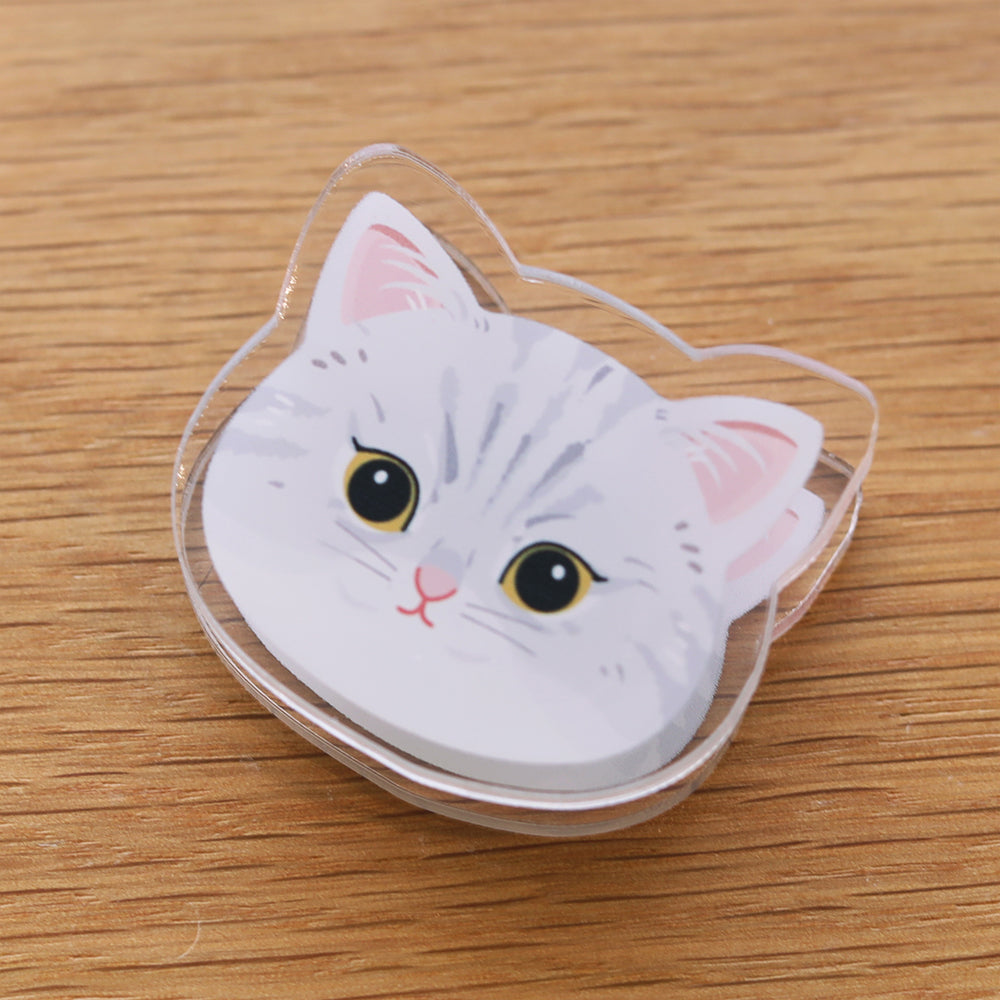 Original Cute Acrylic Cat Clips