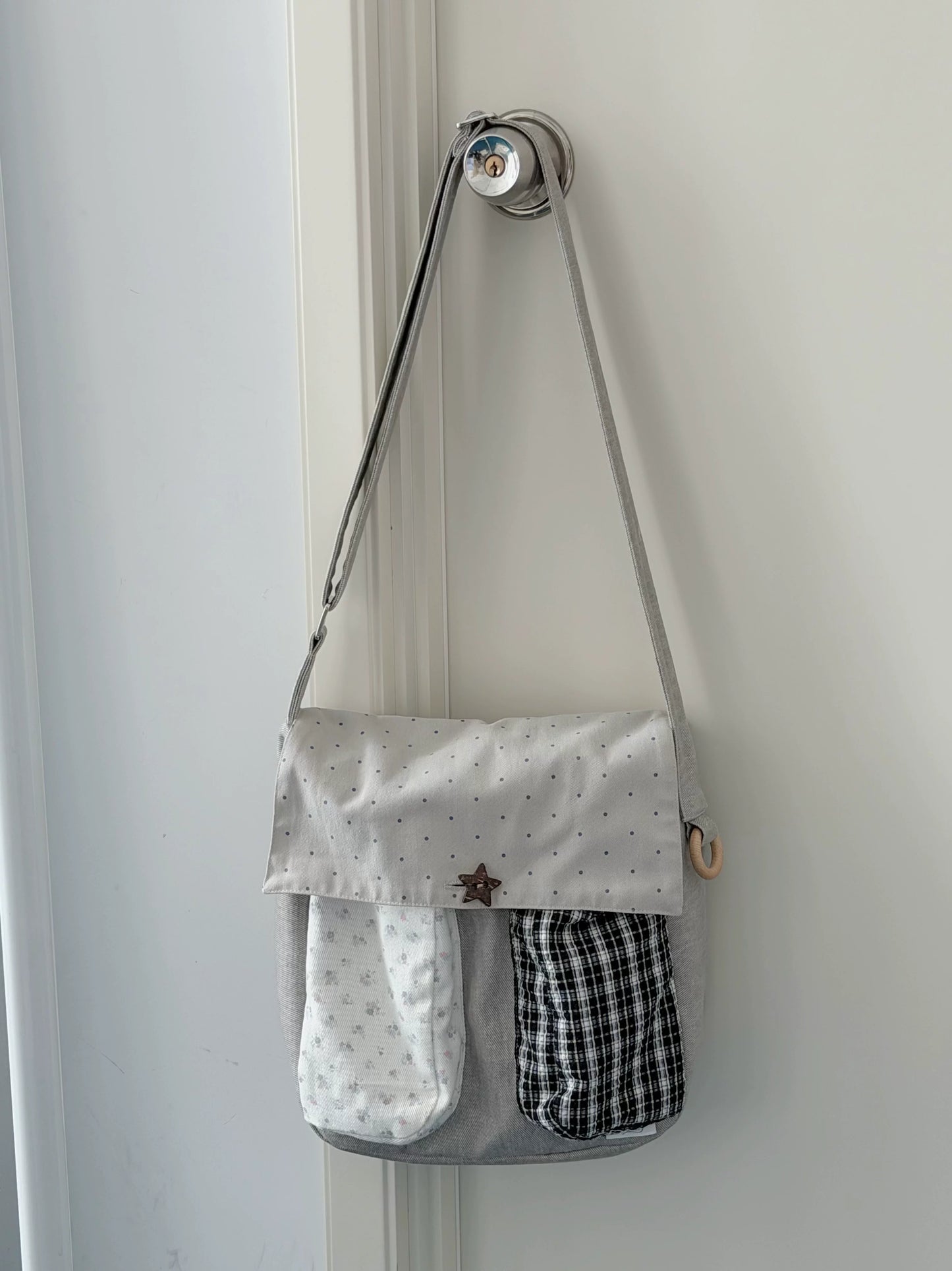 Original Cottage Patchwork Daily Messenger Bag