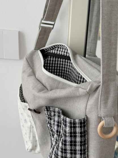 Original Cottage Patchwork Daily Messenger Bag