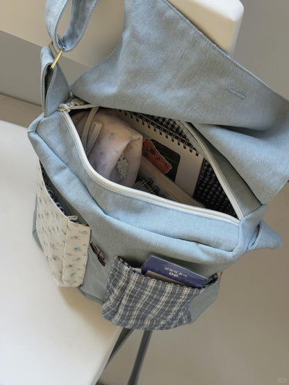 Original Cottage Patchwork Daily Messenger Bag