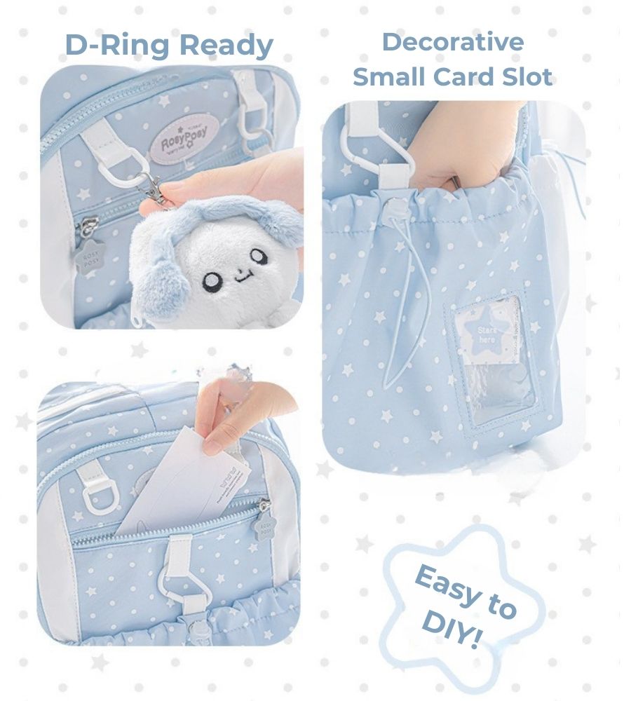 DOT DOT Drawstring Backpack