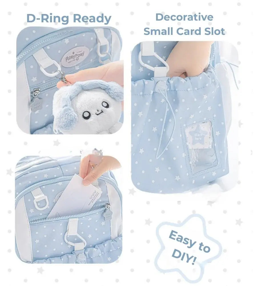 DOT DOT Drawstring Backpack ChicChoi
