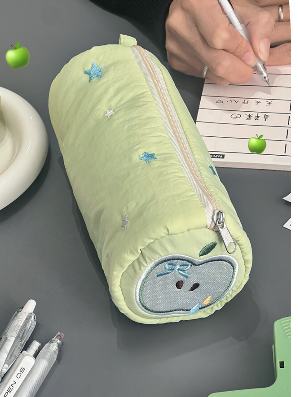 Original Green Apple Pencil Pouch