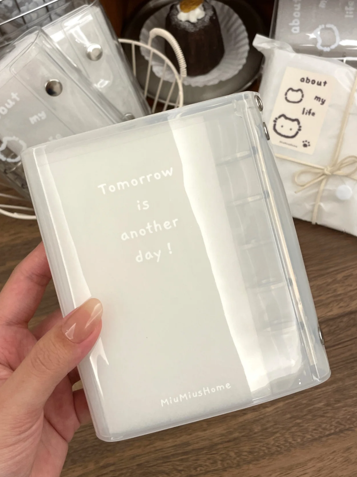 M5 Transparent Refillable Binder Covers, 5-Ring