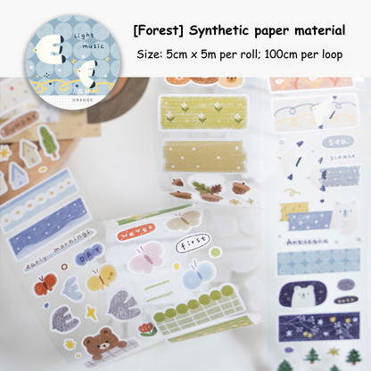 Forest Party Washi Tapes