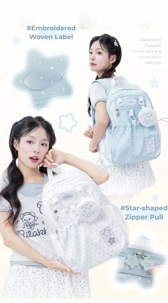 DOT DOT Drawstring Backpack ChicChoi