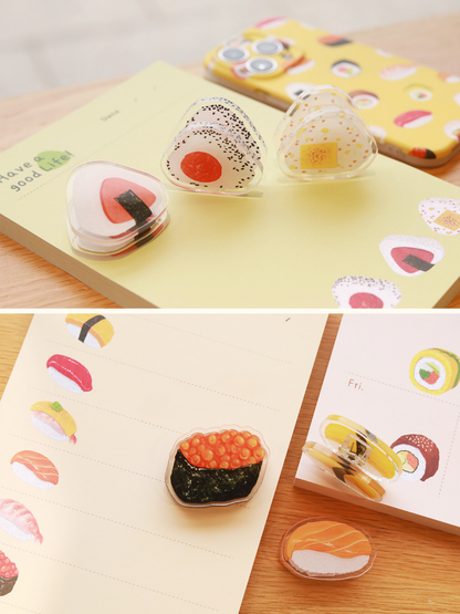 Sushi Collection Note, Message Clips, 9-Type