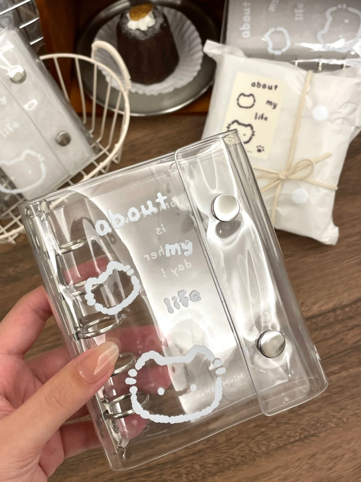 M5 Transparent Refillable Binder Covers, 5-Ring