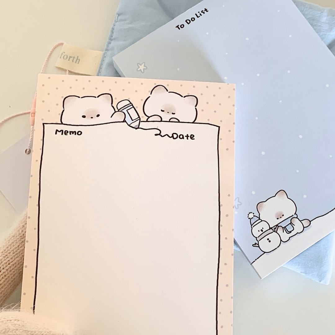 PUPU Functional Notepad Work Study Record, Plan List