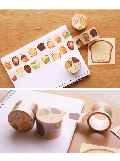 Madeleine Pound Cake Original Illustration Washi Tape