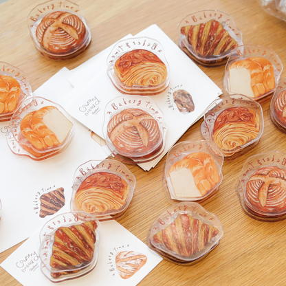 Cute Acrylic Clip Bread Series - 24 Type