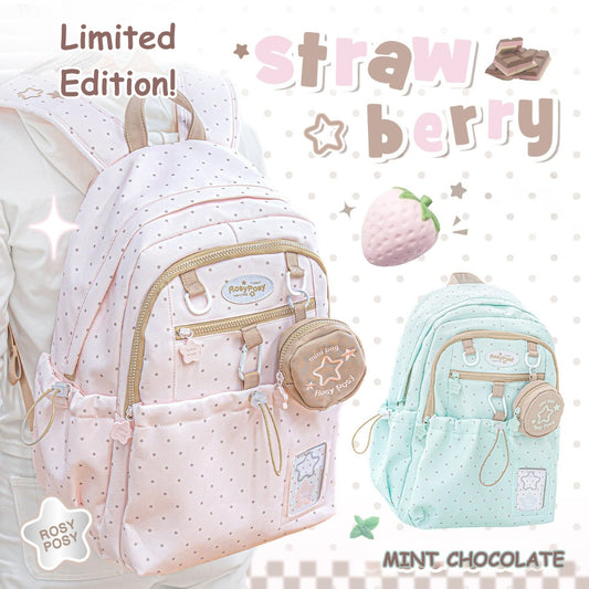 Limited Color Edition – Cream Star Drawstring Backpack