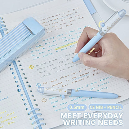 2+1 Twist-Action 0.5mm Modular Multifunction Pen
