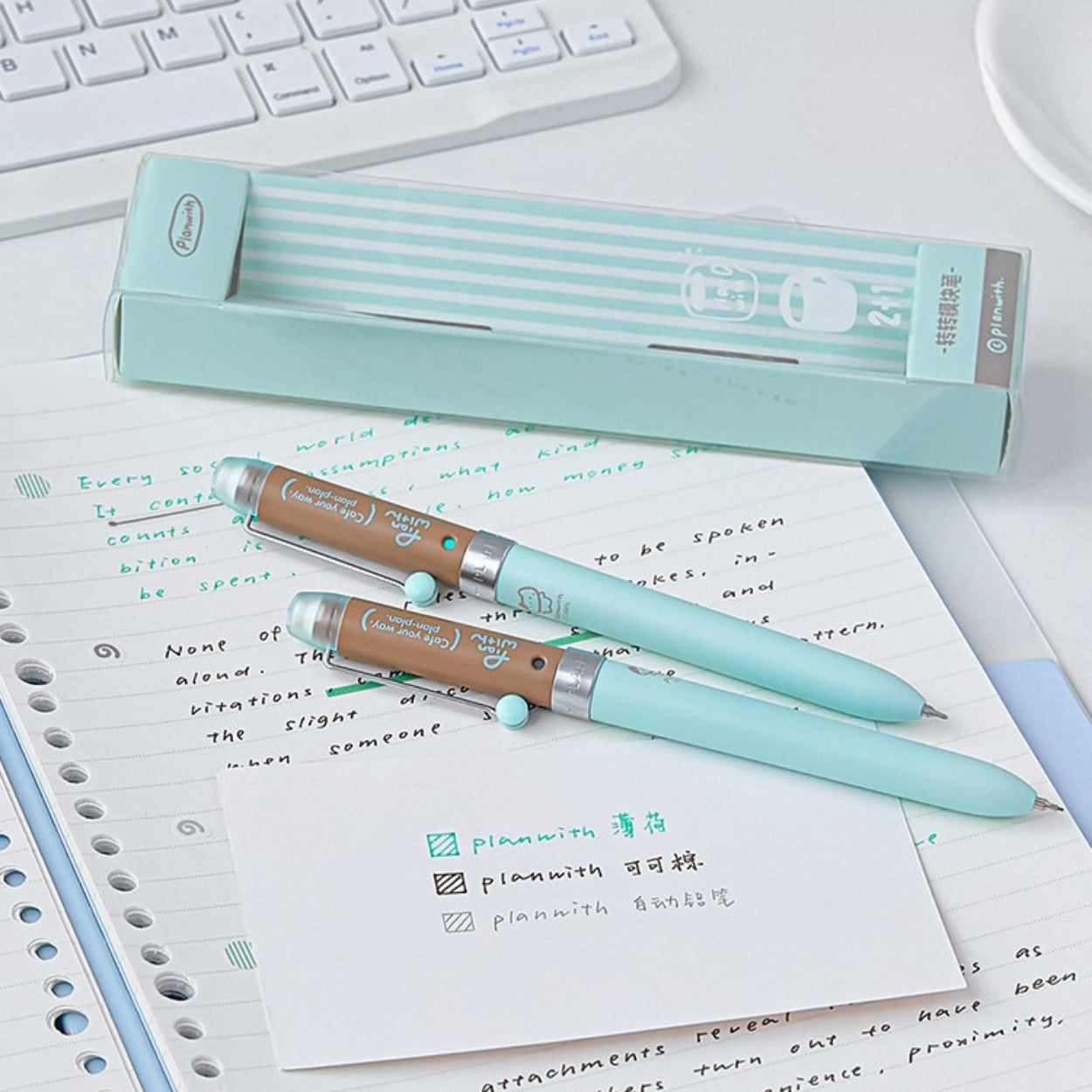 2+1 Twist-Action 0.5mm Modular Multifunction Pen