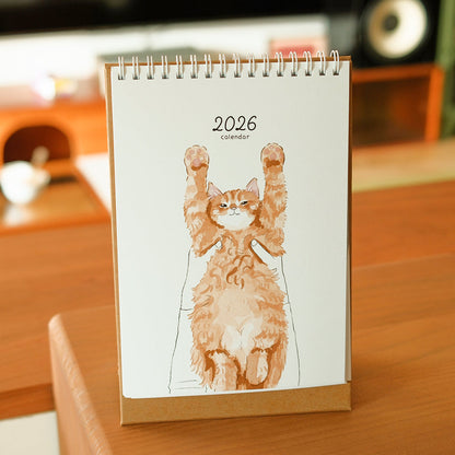 2026 Cat Snuggles Monthly Calendar Collection