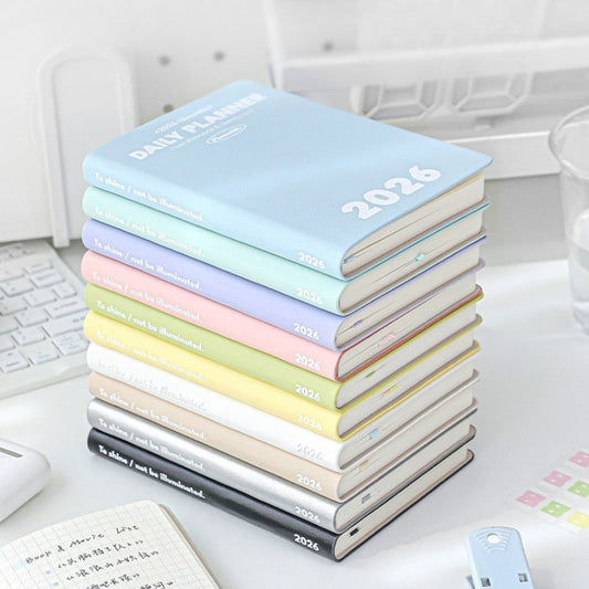 2026 Plan Smarter Daily Planner (A6 & Slim)