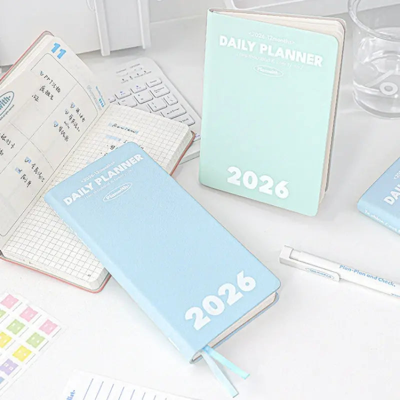ChicChoi 2026 Plan Smarter daily planner in slim size