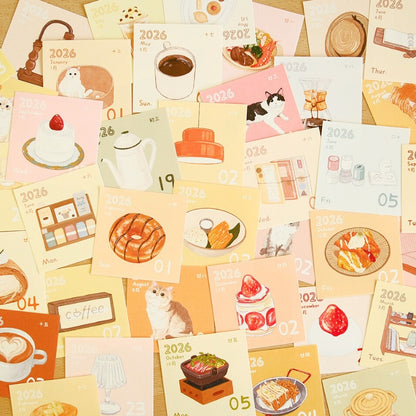 2026 Mini Calendar Note Pads