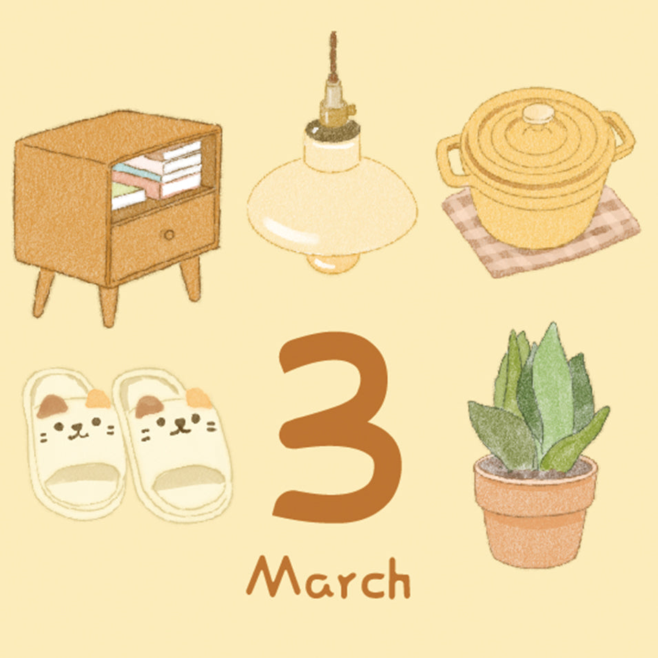 2026 Mini Calendar Note Pads