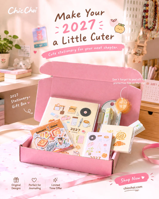 2027 A Beautiful Tomorrow B6 Illustrated Planner Gift Box Set
