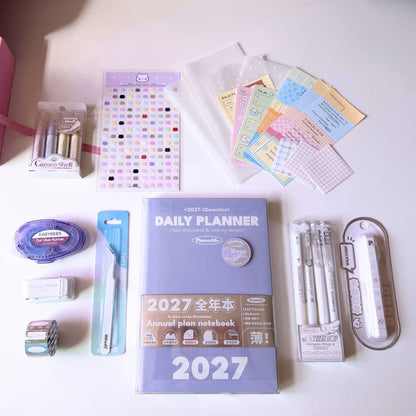 2027 Planner Gift & Setup Set (Purple)
