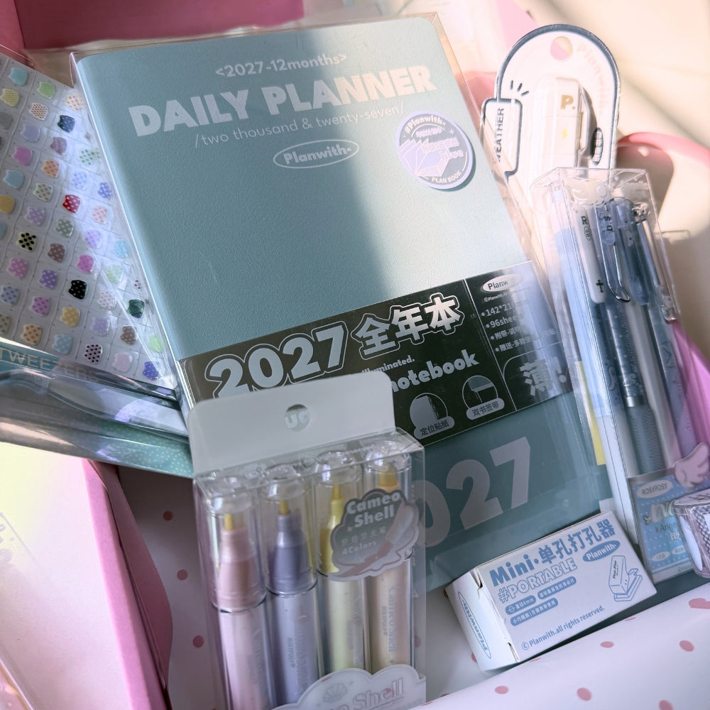 2027 Planner Gift & Setup Set (Blue)