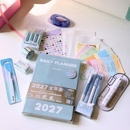 2027 Planner Gift & Setup Set (Blue)