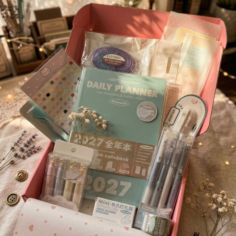2027 Planner Gift & Setup Set (Blue)