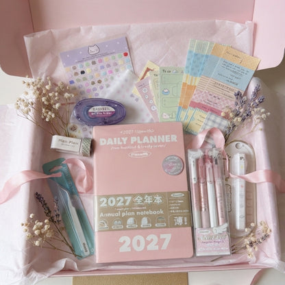 2027 Planner Gift & Setup Set (Pink)