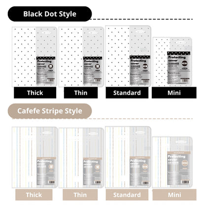 2027 Clear PVC Protective Planner Cover