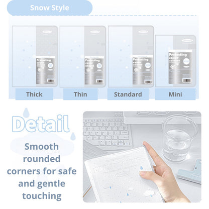 2027 Clear PVC Protective Planner Cover