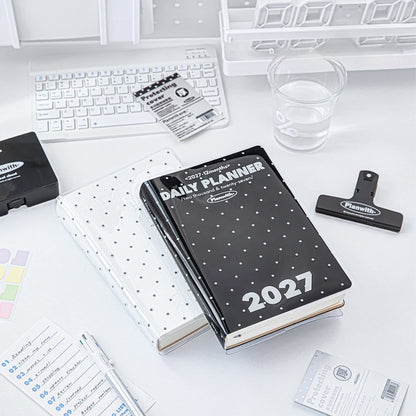 2027 Clear PVC Protective Planner Cover