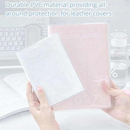 2027 Clear PVC Protective Planner Cover