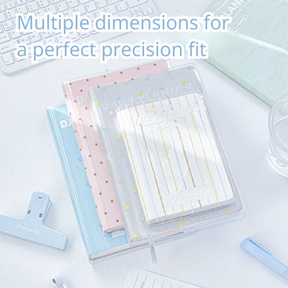 2027 Clear PVC Protective Planner Cover