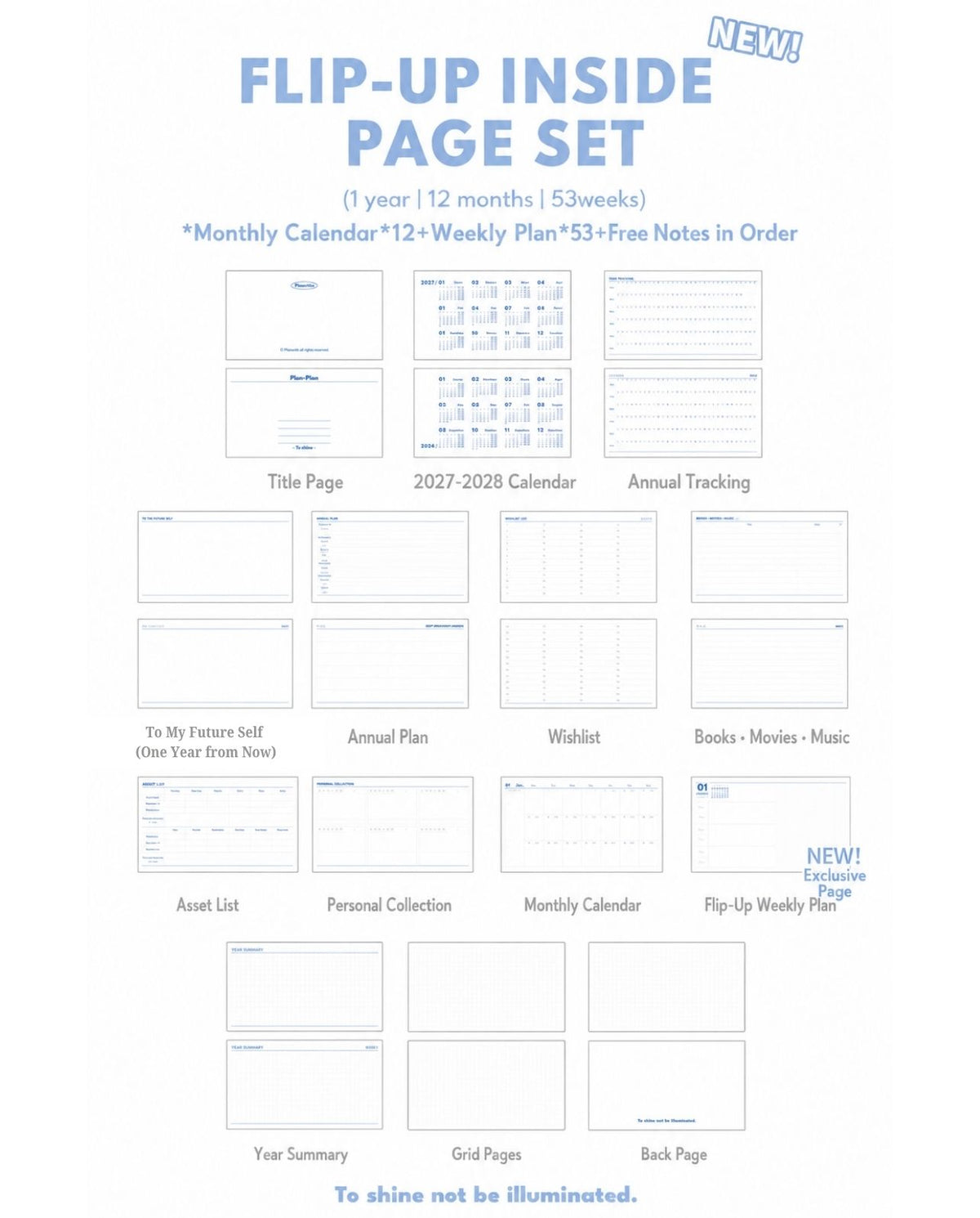 2027 Plan Smarter Full Year Planner